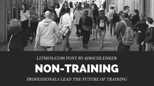 non training professionals lead training