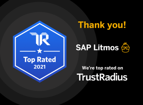 Top Rated Award from TrustRadius