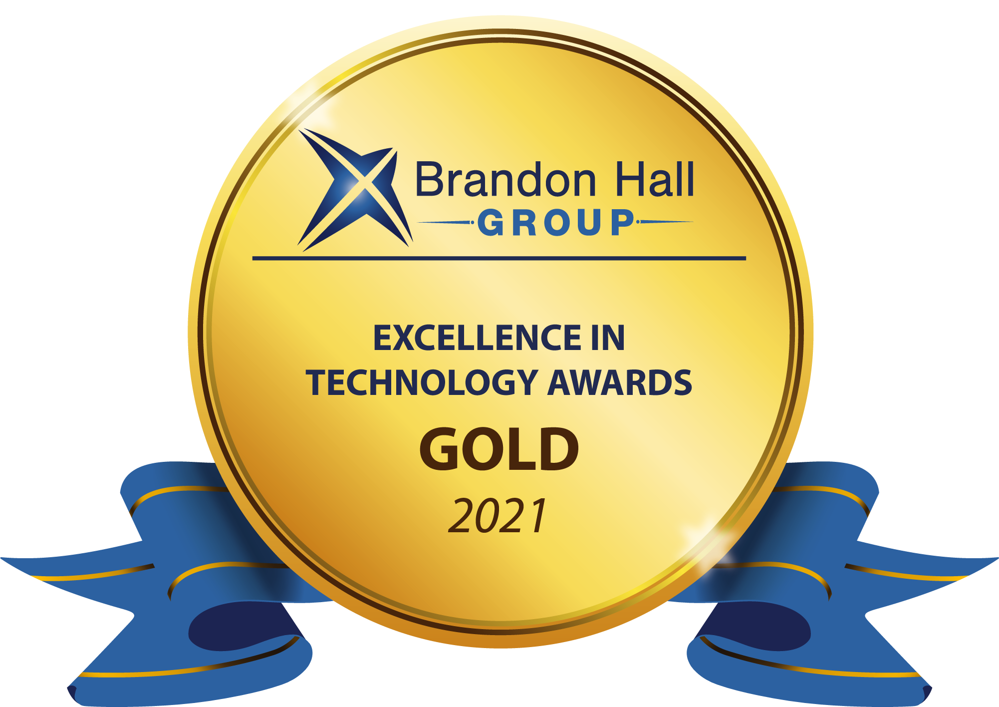 Brandon Hall Group 2021 Gold award for best advance in LMS for external training