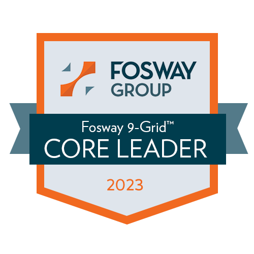 fosway core leader badge for learning systems